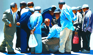 Checkmate in Chinatown (36" x 60")