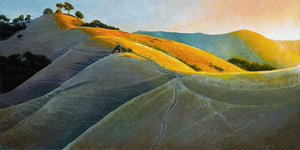Runners in Poly Canyon (18" x 36")